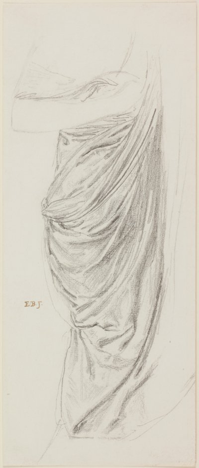 Studio di drappeggio per Teseo e Arianna da Edward Burne Jones